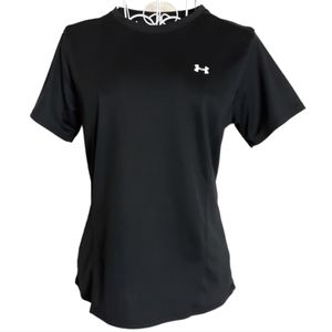 Under Armour Black Fitted Tee Women's SZ M